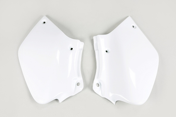 Fiancatine Laterali bianco per Honda XR 250 R (1996-26) - XR 400 R (1996-26)